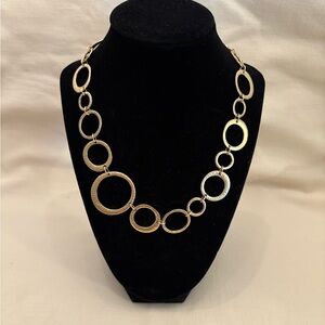 Premier Designs Gold Oval Link Necklace